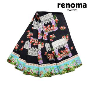 [레노마(손수건)]레이스커튼 포인트 나염손수건 RGA2205