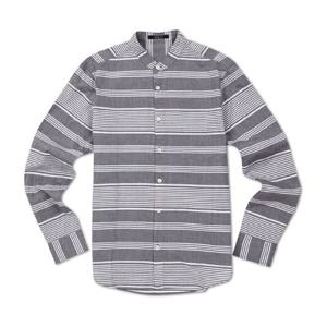 [잭앤질] 배색 스트라이프 셔츠(31162JS004_GY)