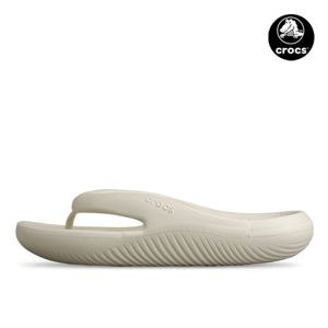 크록스 멜로우 리커버리 플립 남녀공용 쪼리 여름 슬리퍼 본 208437-2Y2
