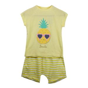 [헌트이너웨어] 공용주니어 옐로우파인애플 실내복세트(HILO726K5E_30)