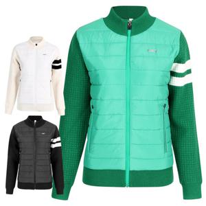 클라우스 방풍 안감 니트 패딩 여성 골프 점퍼 FH23WW2303