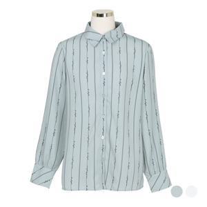 [클라비스]변형 스트라이프 셔츠(CVYWA4902M)