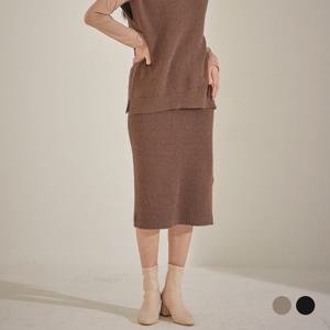 [클라비스]니트 스커트(CVWKA4T01M)