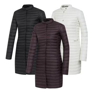 콜핑 베샴 여성 경량 패딩 KP66J81W 하프넥 겨울 롱패딩 자켓