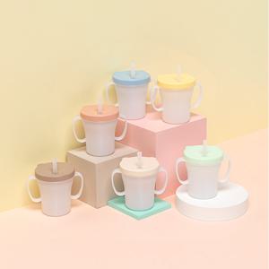 에디슨 베이비 흘림방지 빨대컵