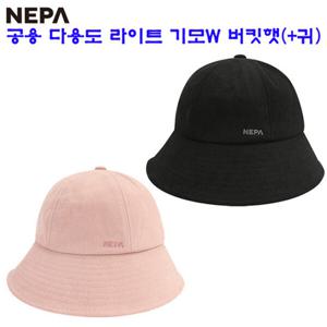 [네파][모자 햇](7J67418)_여성 라이트 다용도 기모W 데일리 버킷 햇 모자(+귀덮개)