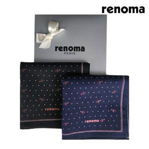 [레노마(손수건)]남성 나염 손수건 RFD9215