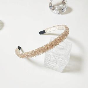 유니크 영롱한 비즈 크리스탈 헤어밴드 머리띠 3