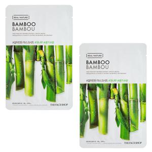 [1 +1] 더페이스샵 갈아만든 대나무 마스크시트 20g
