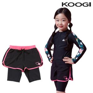 쿠기 여아동 5부레깅스팬츠 하의단품 KG-M694