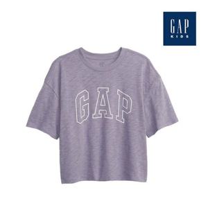 [갭키즈]라인 로고 코튼 슬럽 티셔츠(853132-00-9_VI)