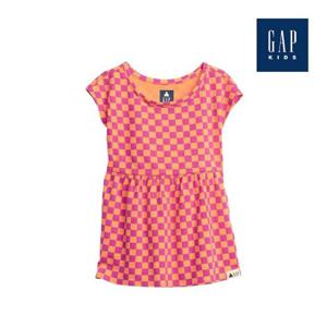 [갭키즈]패턴드 코튼 튜닉 티셔츠(871281-01-9_OR)