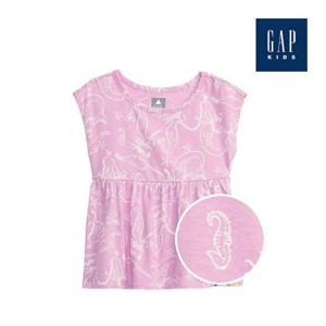 [갭키즈]패턴드 코튼 튜닉 티셔츠(871281-02-9_PK)