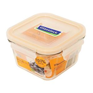 글라스락 라인정사각 210ml