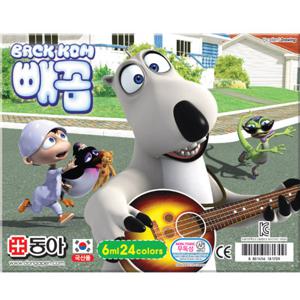 수채화물감 24색 동아 블루