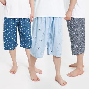 핑크존 레이온 7부 잠옷바지 E4 남성용