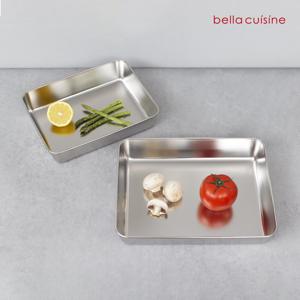 벨라쿠진 스테인리스 사각 밧드 2종 세트