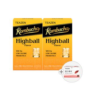 티젠 콤부차 하이볼향 10스틱 X 2박스(얼그레이 홍차 20티백)