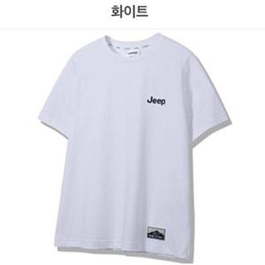 Jeep 지프 시그니처 스몰로고 기본 반팔티_JP2092SG