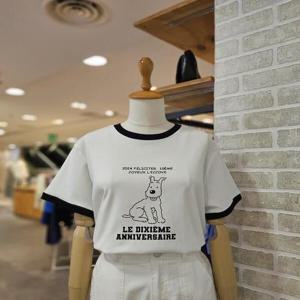 [레코브]  LC31D7ST511X_10주년 퍼피 배색 티셔츠