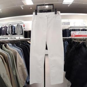 뱅뱅 칠곡 HC09 봄 여성 슬림일자 스판 흰바지 CPK105