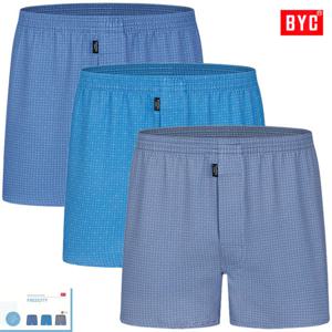 BYC내측그물브리프더블주머니트렁크팬티랜덤3매입MCW6009