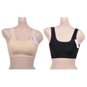 브라탑 매쉬 빅사이즈 노와이어브라 2매