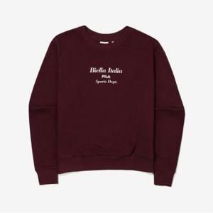 [FILA] TAG가69,000원 여성 루즈핏 소프트 기모 맨투맨(FS2POE41