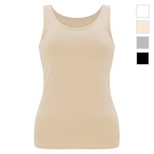 제임스딘 여자 면스판 베이직 민소매 런닝 JHWRT012