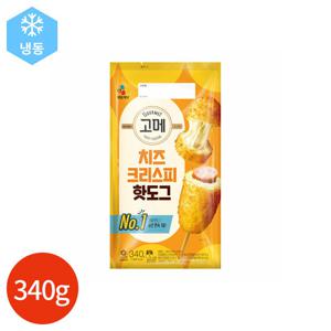 CJ 고메 치즈 크리스피 핫도그 340g