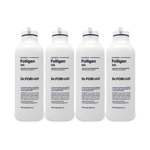 닥터포헤어 폴리젠 실크 샴푸 손상 모발용 500ml 4개 Ss