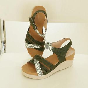 [잇백잇슈] 봄여름통굽웨지샌들 높은굽 예쁜 산뜻한