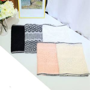 [애슬릿][애슬릿]매쉬 망사 레이스 플라워 롱 스카프