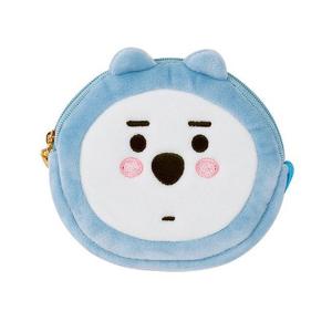 B패밀리 원형 파우치 북극곰 화이트 곰돌이 소품