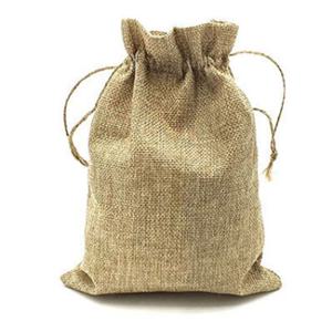 복조리파우치 복주머니 이너 가방속 파우치 린넨 L