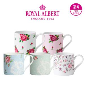 [로얄알버트]뉴황실장미 모던 머그 1P (선택형)