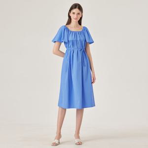 [포커스]윙소매오프숄더롱원피스 PBINF4M1OP3951