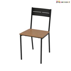 이케아 SANDSBERG 원목좌판 철제의자/식탁의자