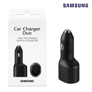 삼성 정품 40W 듀얼 포트 차량용 고속 충전기 시거잭 EP-L4020 N