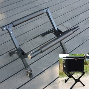 이드나인 0.15T 튼튼한 와이드블랙 폴딩 캠핑 쿨러스탠드