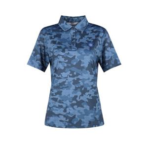 럭스골프 여성 밀리터리 카모 반팔 골프셔츠 BMU4M610W