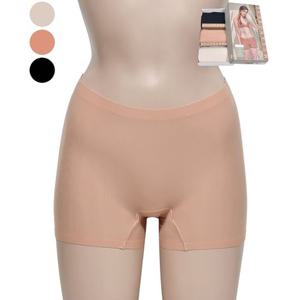 중학생속옷 고급 여자 사각팬티 드로즈 네모 노라인심리스 3매입