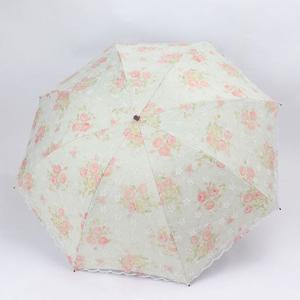 벚꽃 꽃잎 레이스 양산 암막 햇빛 여름 양우산