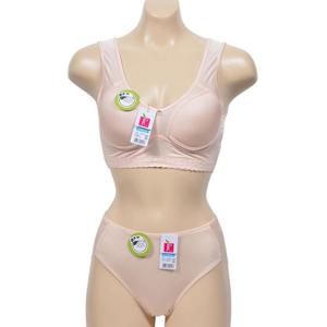 편안한착용감 인견 노와이어 B컵 브라팬티세트 스포츠브라 편한