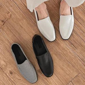 [더블디] RJ-p35111 여성 데일리 베이직 사각코 플랫