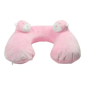 음악감상용 목베개 핑크 PMR 70 여행용 에어베개