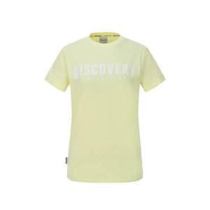 [택가/45000] 디스커버리 여성 빅로고 반팔티 GBDWRS7X023-YEL