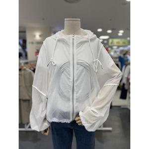 오조크 세이브존01 오버핏 후드 시스루 점퍼 HOSMCUA562A