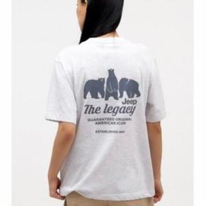 Jeep 지프 남여공용 곰세마리 지프 반팔티1_JO2TSU1081SG