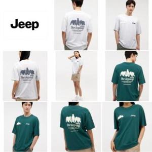 Jeep 지프 남여공용 곰세마리 지프 반팔티7_JO2TSU1087SG